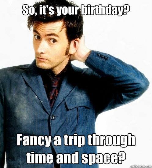 birthday Doctor Who 10th